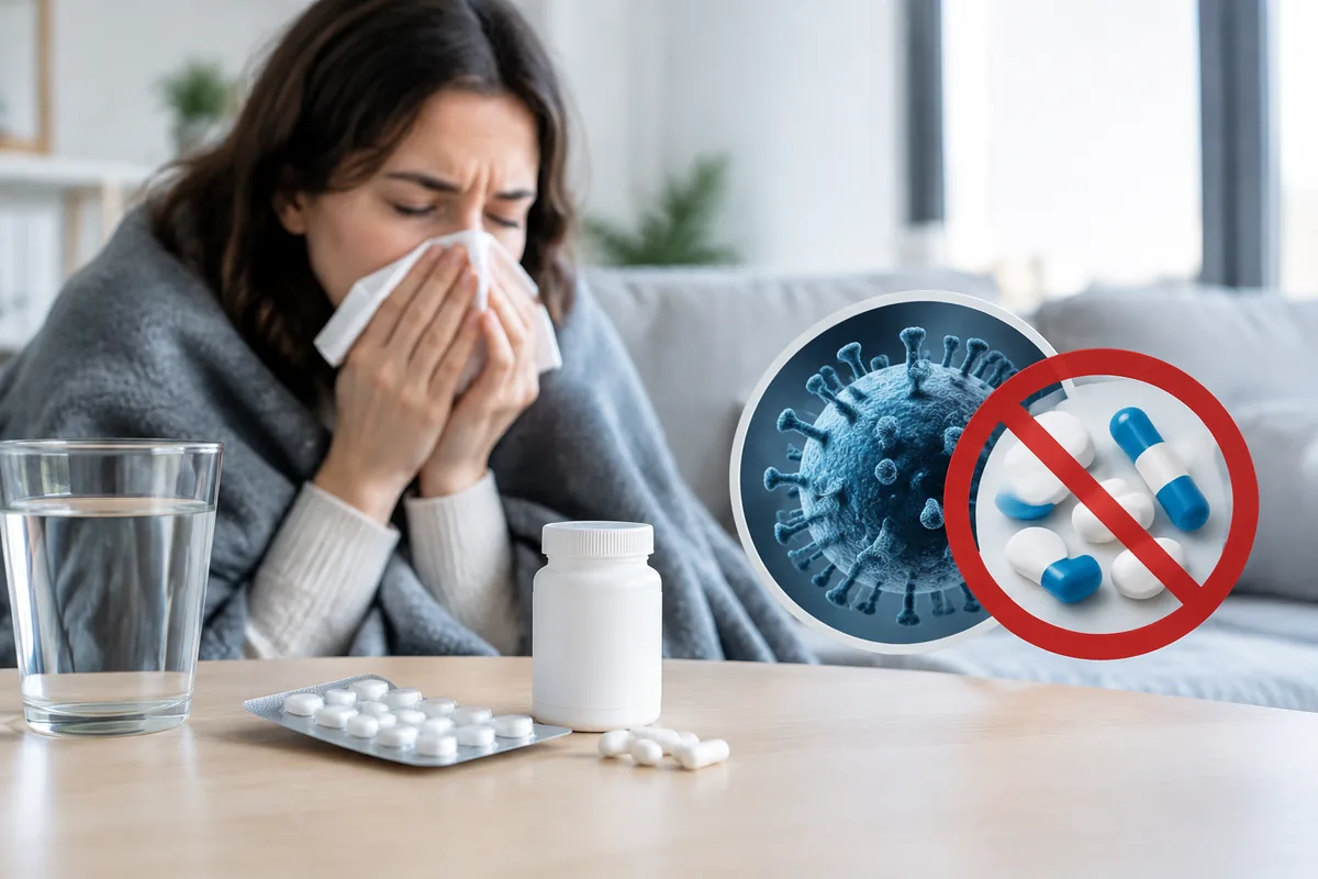 Pourquoi les antibiotiques sont-ils inefficaces contre la grippe
